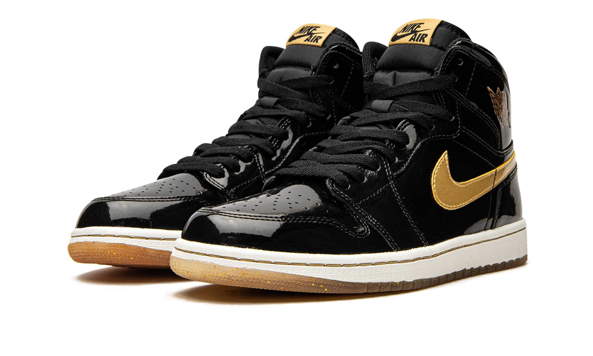 Air Jordan 1 Retro High OG Black/Metallic Gold 555088 019