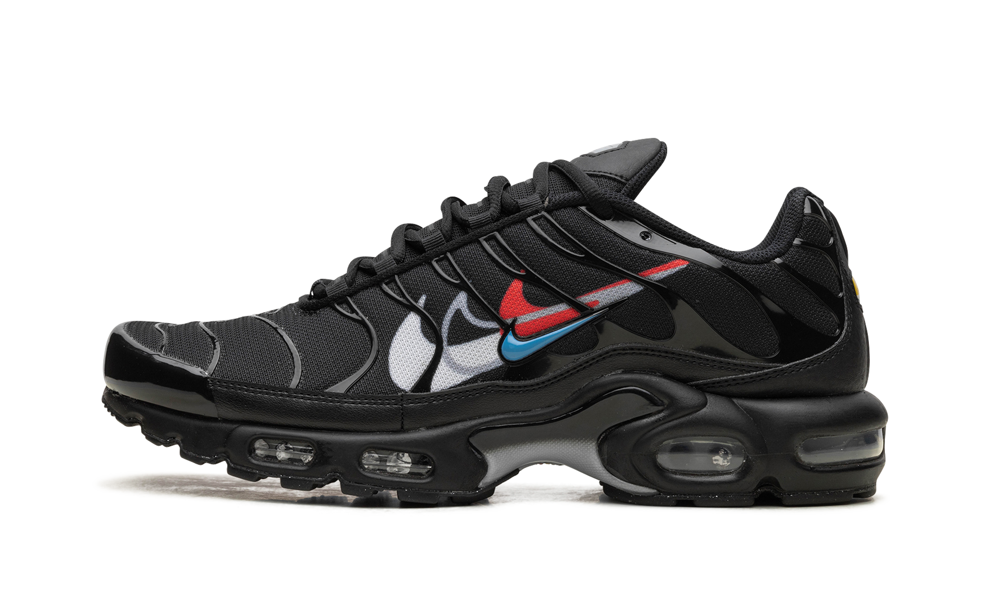 Nike Air Max Plus Multi Swoosh Black Bright Crimson FJ4224 001