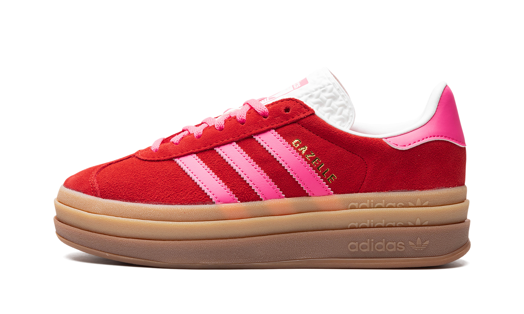 Adidas Gazelle Bold WMNS Collegiate Red Lucid Pink IH7496