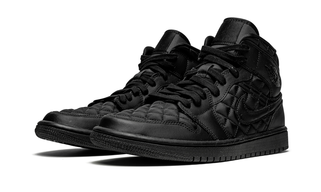 AIR JORDAN 1 MID QUILTED WMNS Black DB6078 001