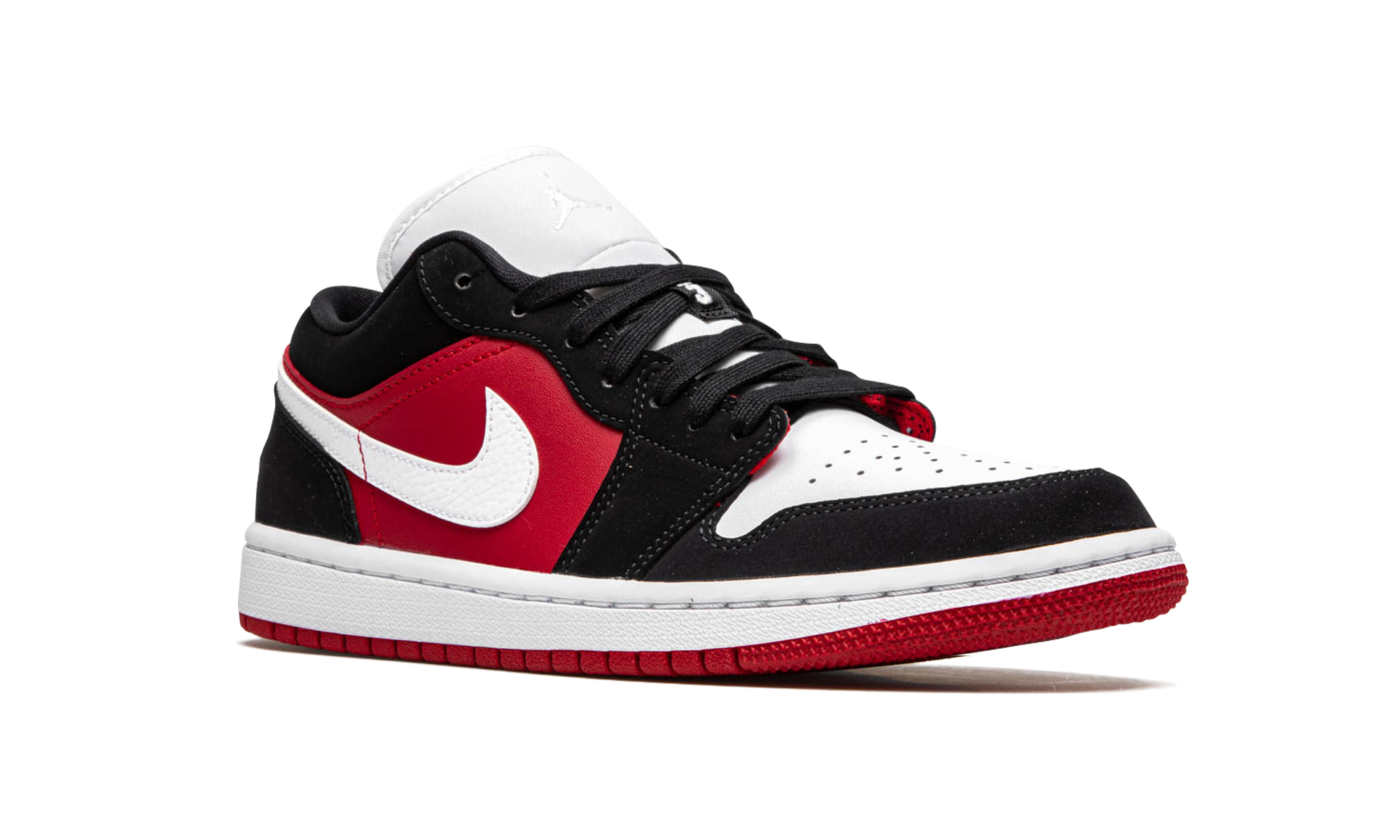 AIR JORDAN 1 LO WMNS Black / White / Gym Red DC0774 016