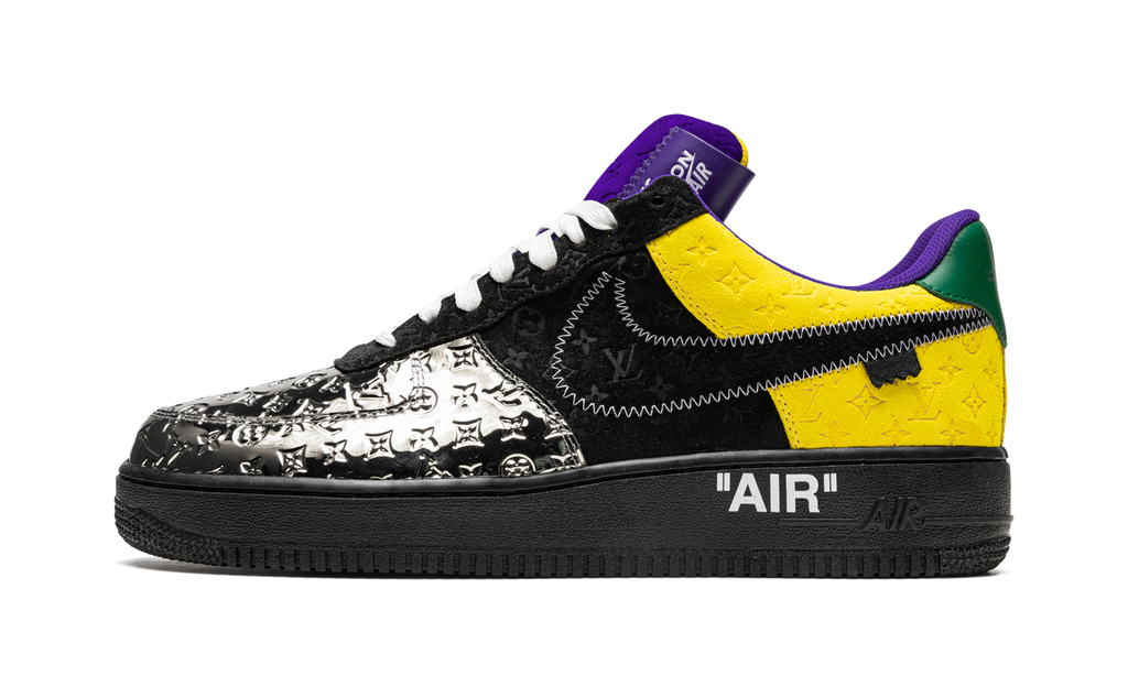 Nike Louis Vuitton Air Force 1 Low Virgil Abloh - Purple Dusk/Metallic Silver 1A9VCC