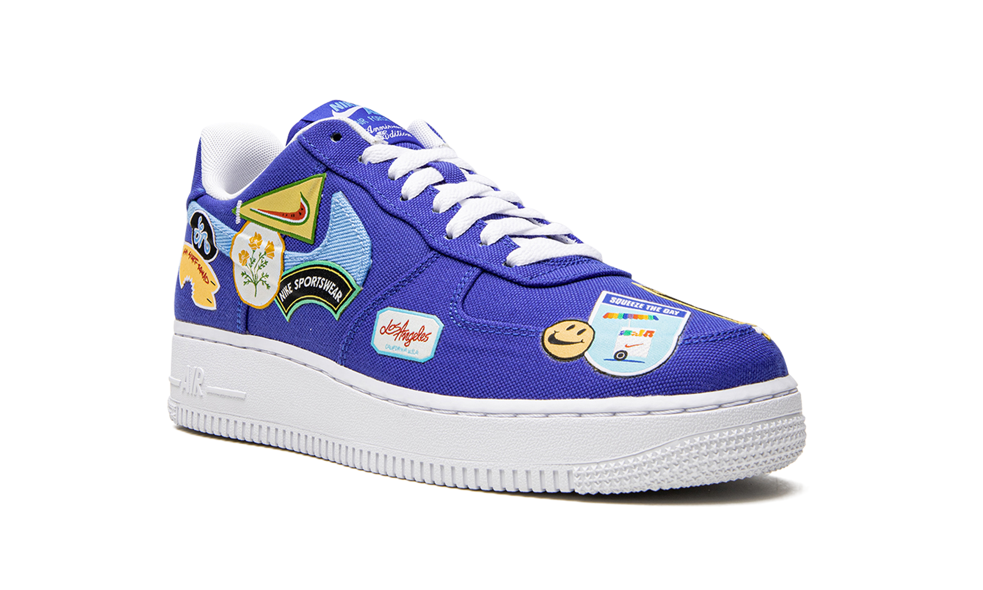 Nike AIR FORCE 1 LO '07 PRM MNS WMNS Los Angeles Patched Up DX2306 400