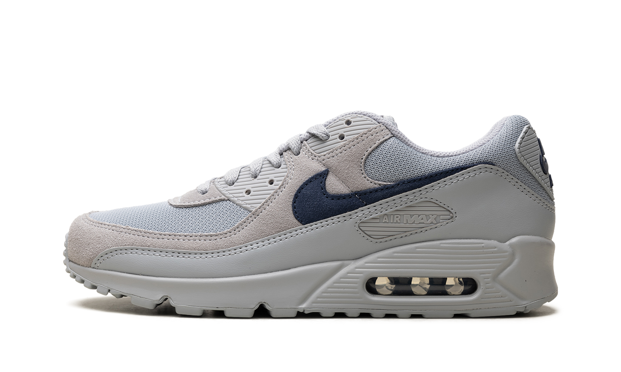 Nike Air Max 90 Wolf Grey / Midnight Navy DM0029 022