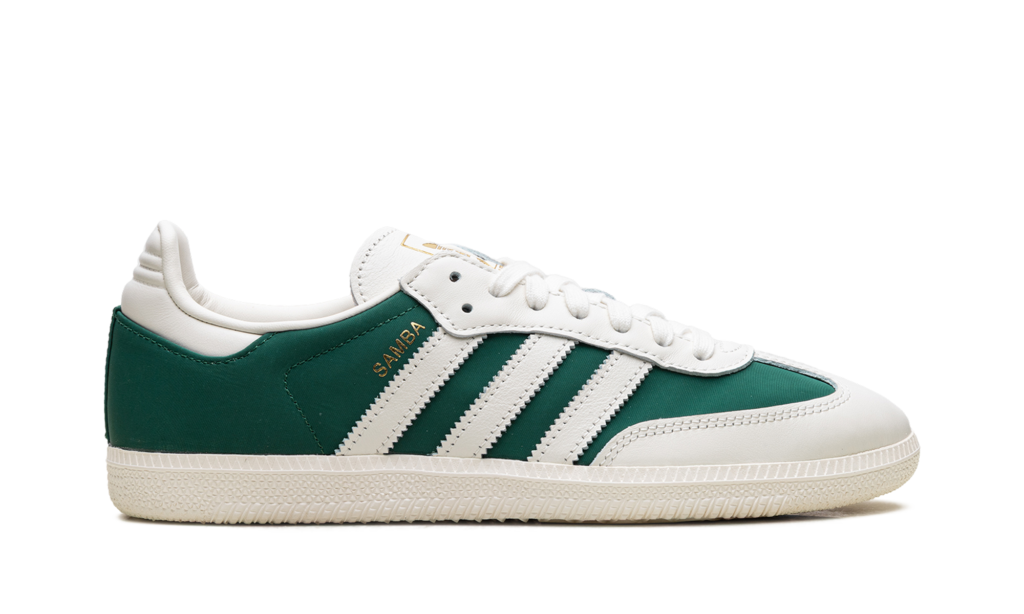 Adidas Samba OG Off White Collegiate Green JI3205