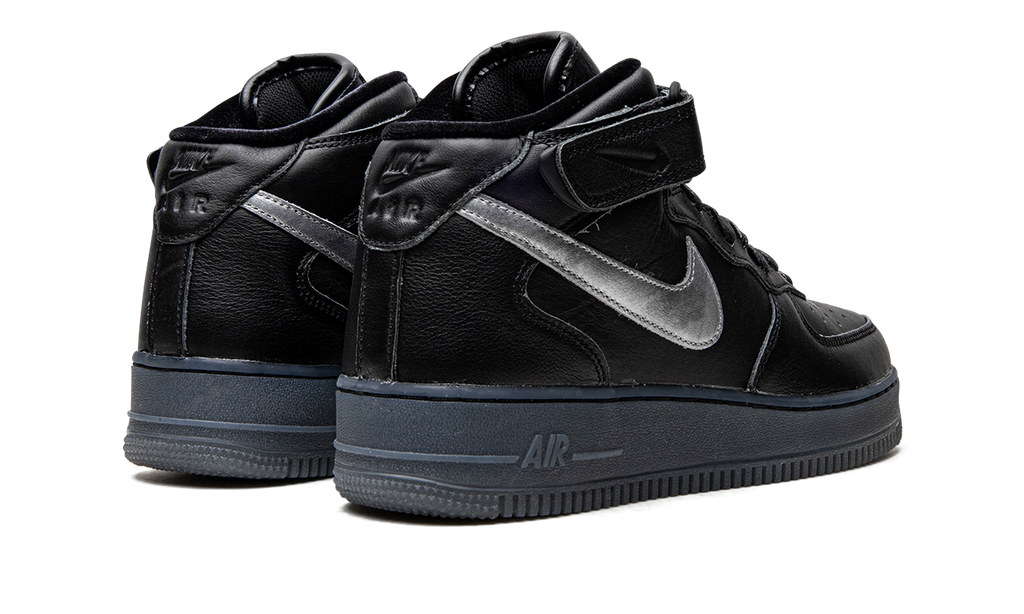 Nike Air Force 1 Mid Black / Metallic Silver DX3061 001