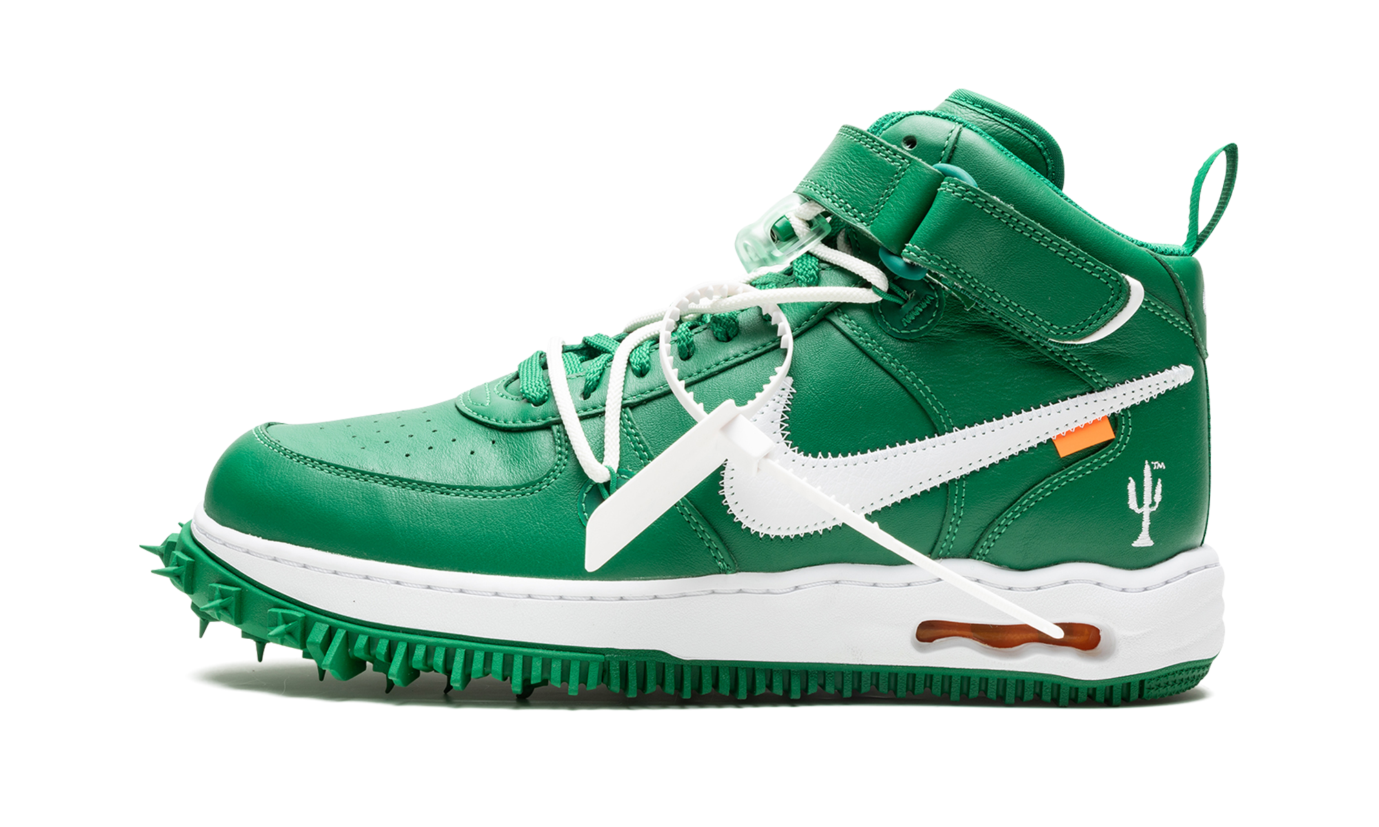 Nike Air Force 1 Mid Off-White - Pine Green DR0500 300
