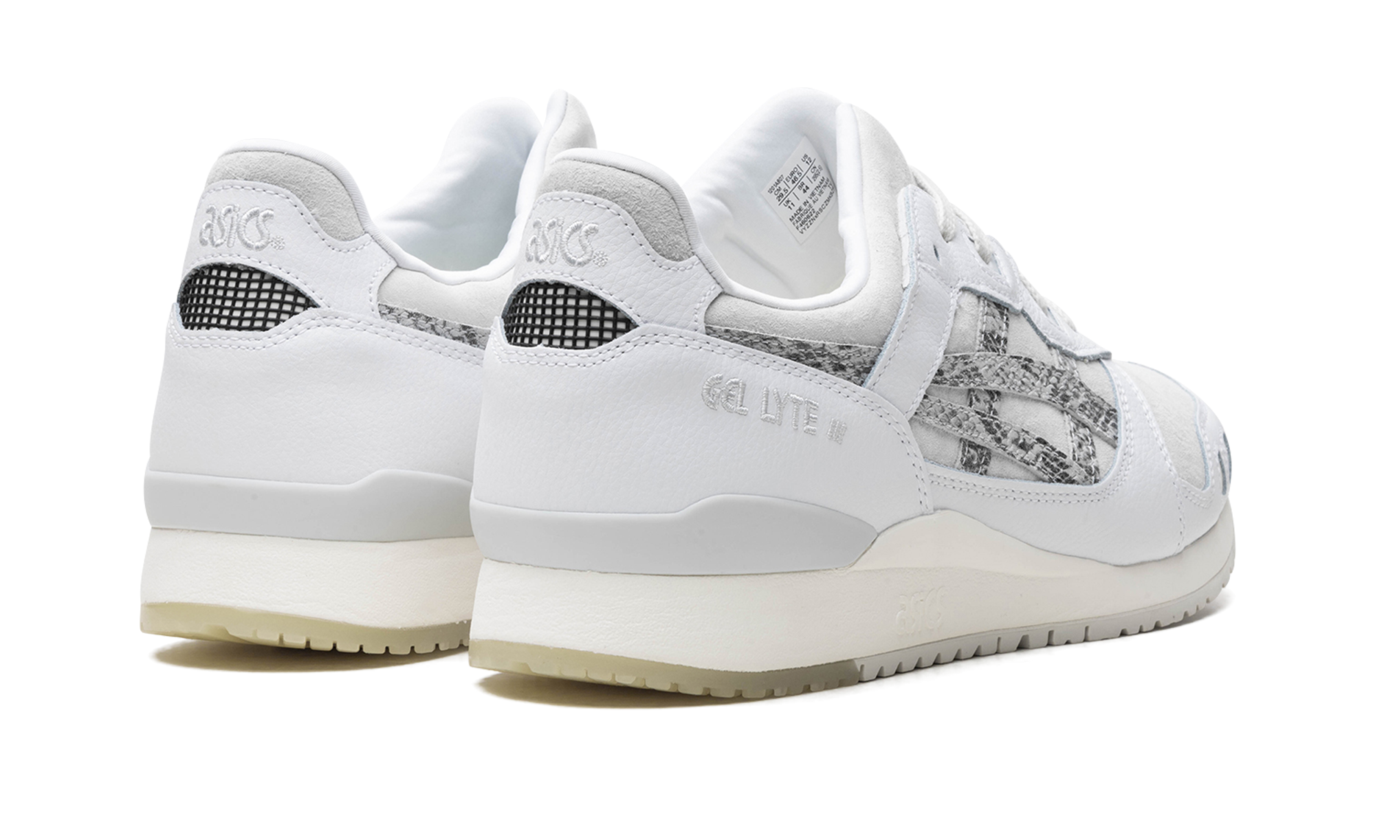 Asics Atmos x Gel Lyte 3 OG White Python 1201A807 100
