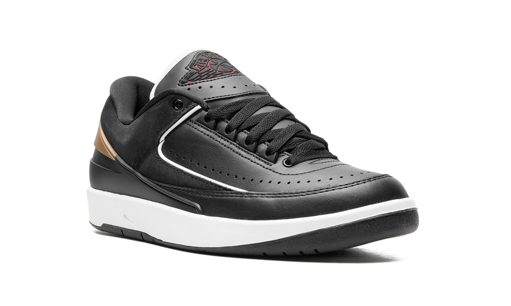 Jordan 2 Retro Low WMNS Black Metallic Gold DX4401 001