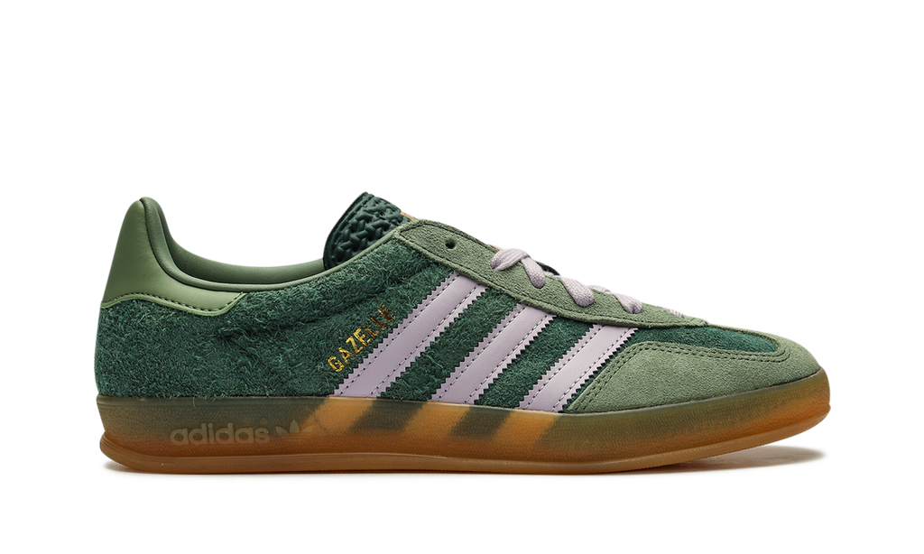 Adidas Gazelle Indoor Mineral Green Silver JI0323