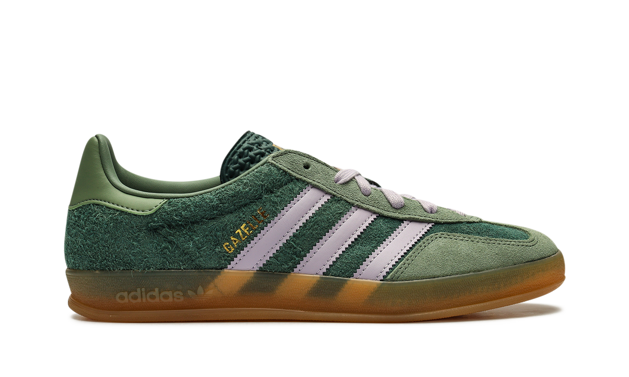 Adidas Gazelle Indoor Mineral Green Silver JI0323