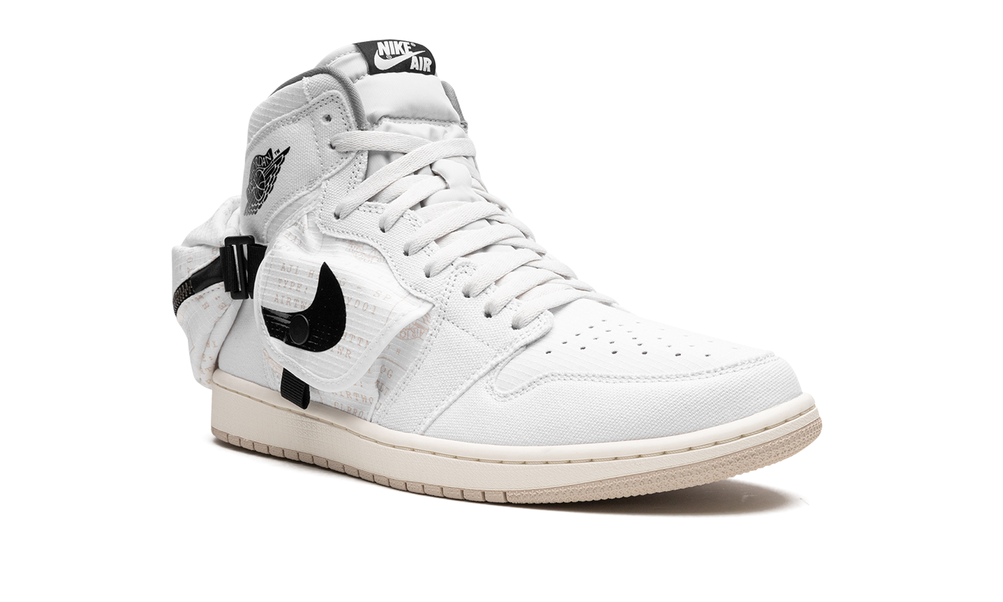 Air Jordan 1 Utility WHITE BLACK DO8727 100