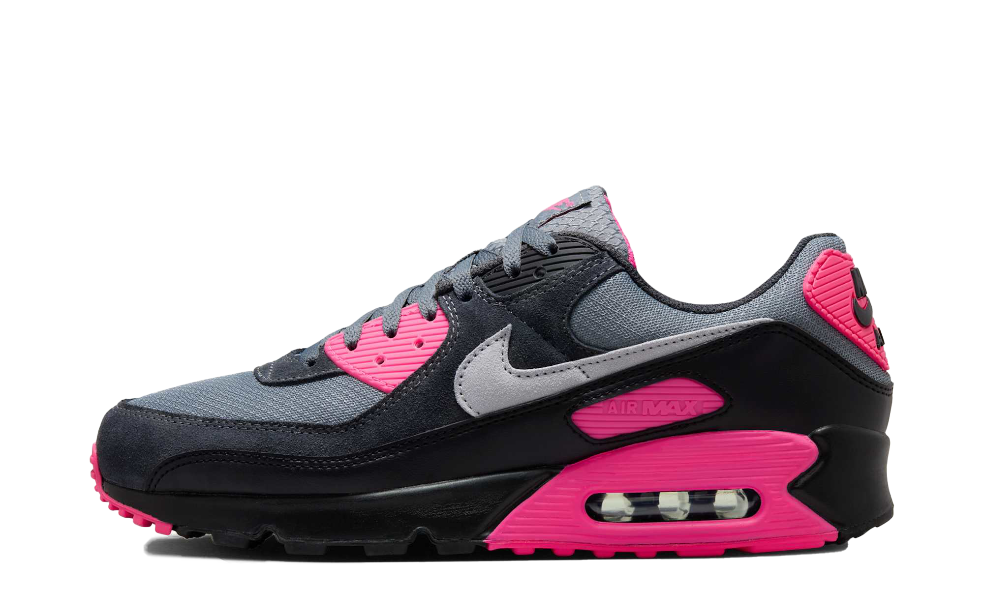Nike AIR MAX 90 WOLF GREY HYPER PINK DM0029 010