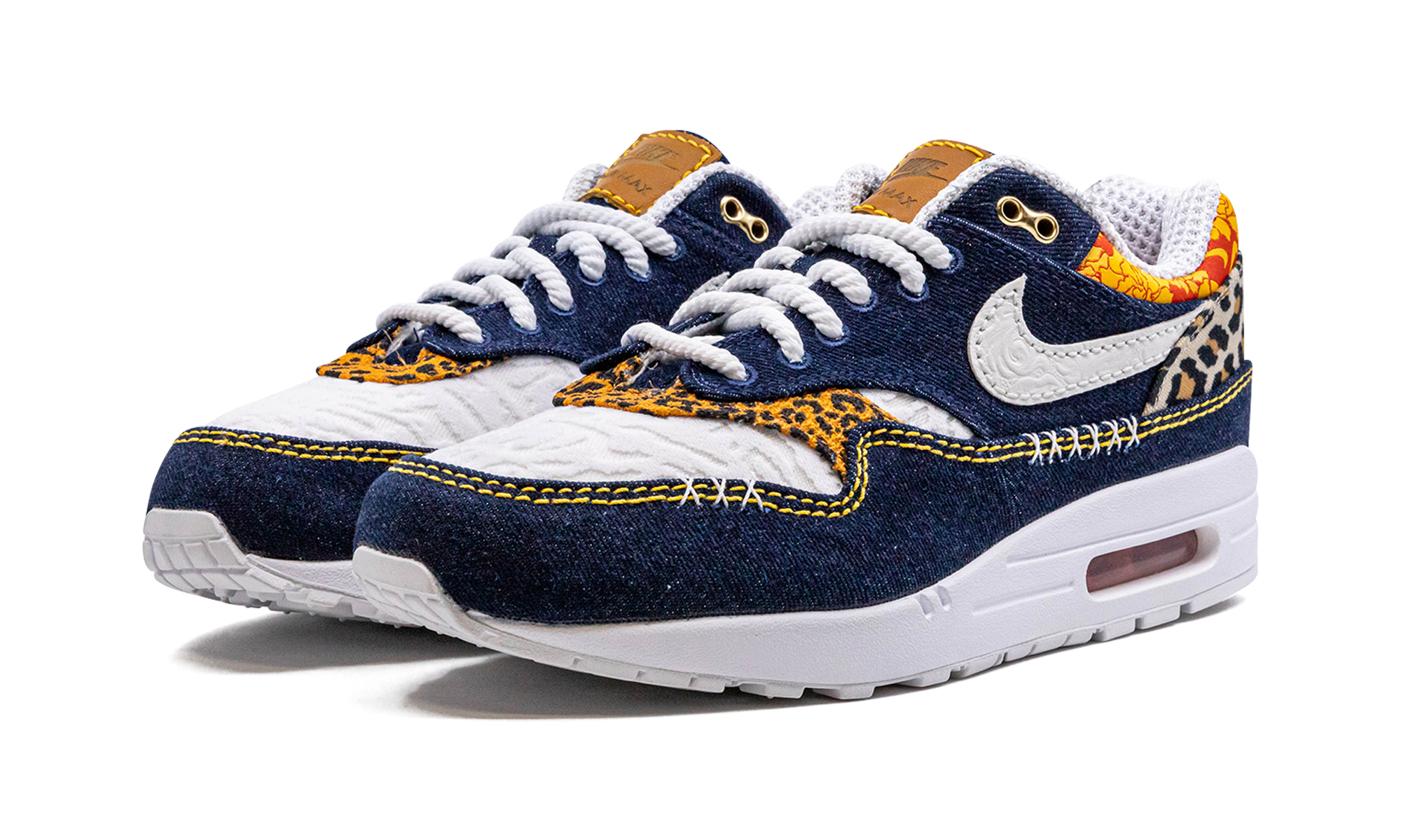 Nike Air Max 1 PRM Denim Leopard FJ4452 432