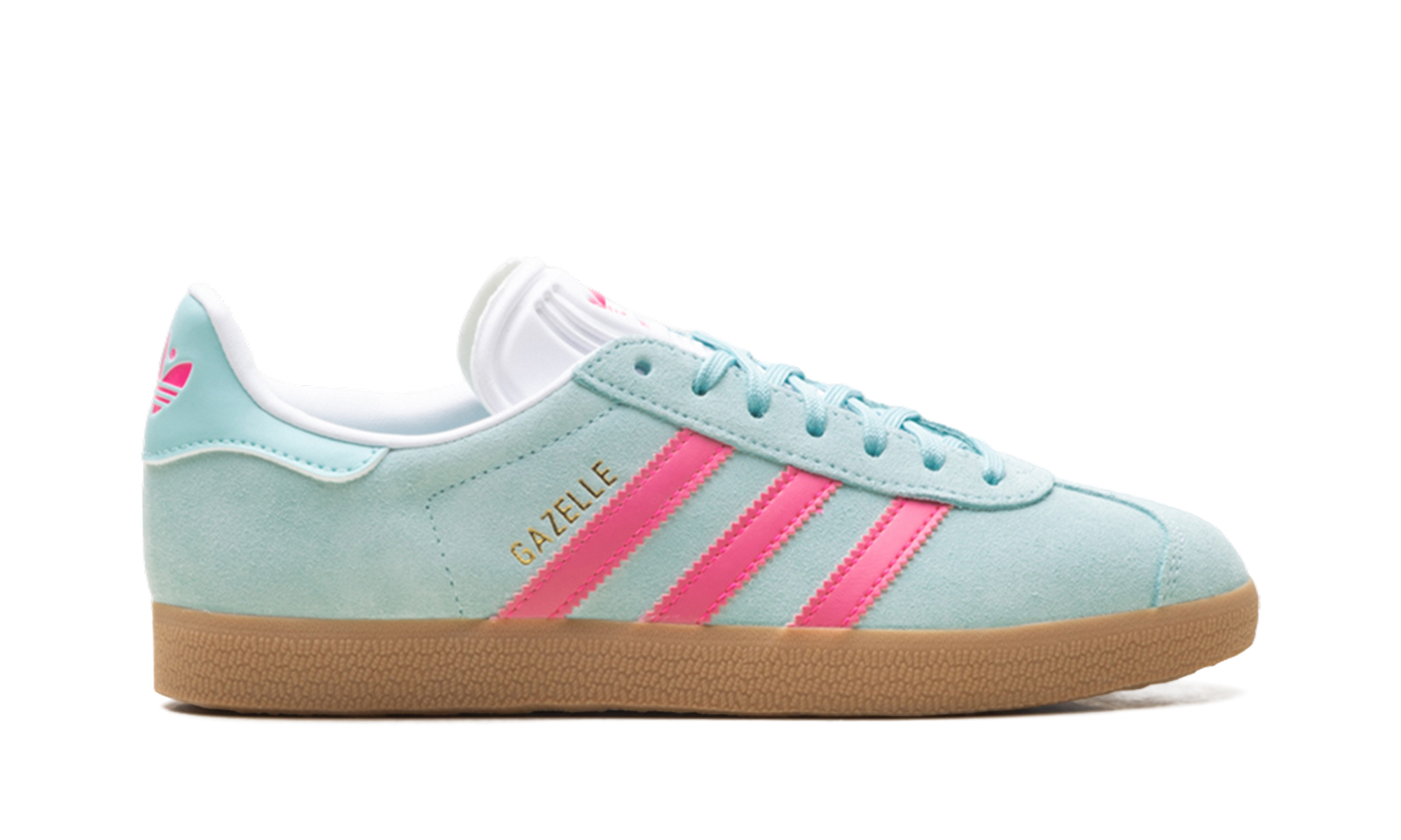 Adidas Gazelle WMNS Flash Aqua Lucid Pink JI1375