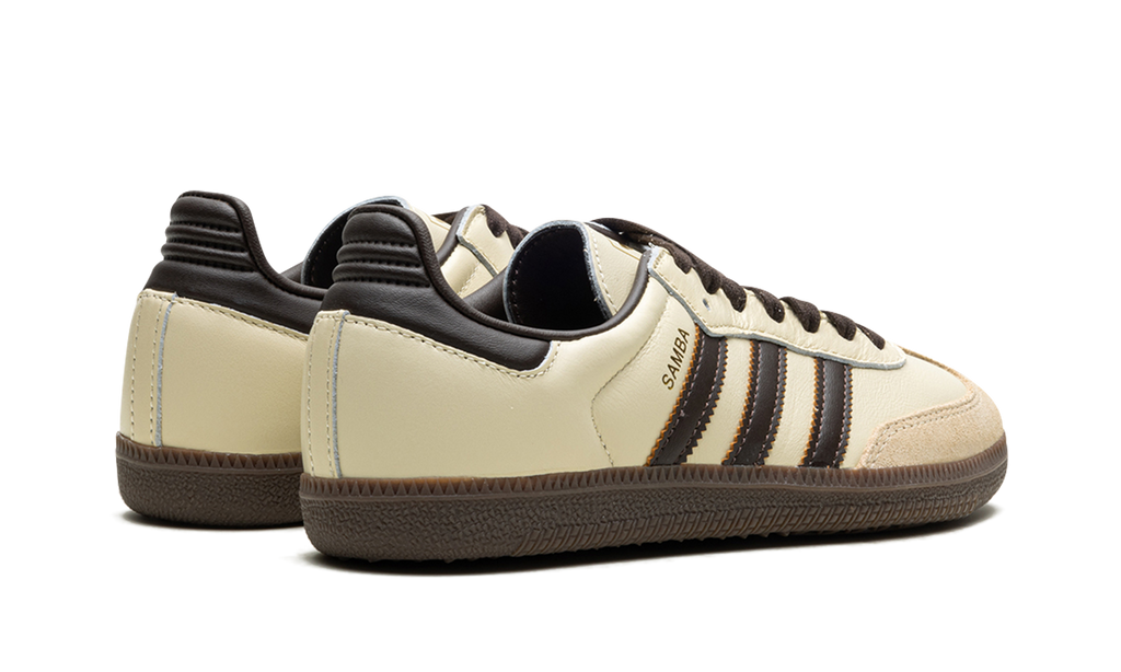 Adidas Samba OG Cream White / Dark Brown JR2660