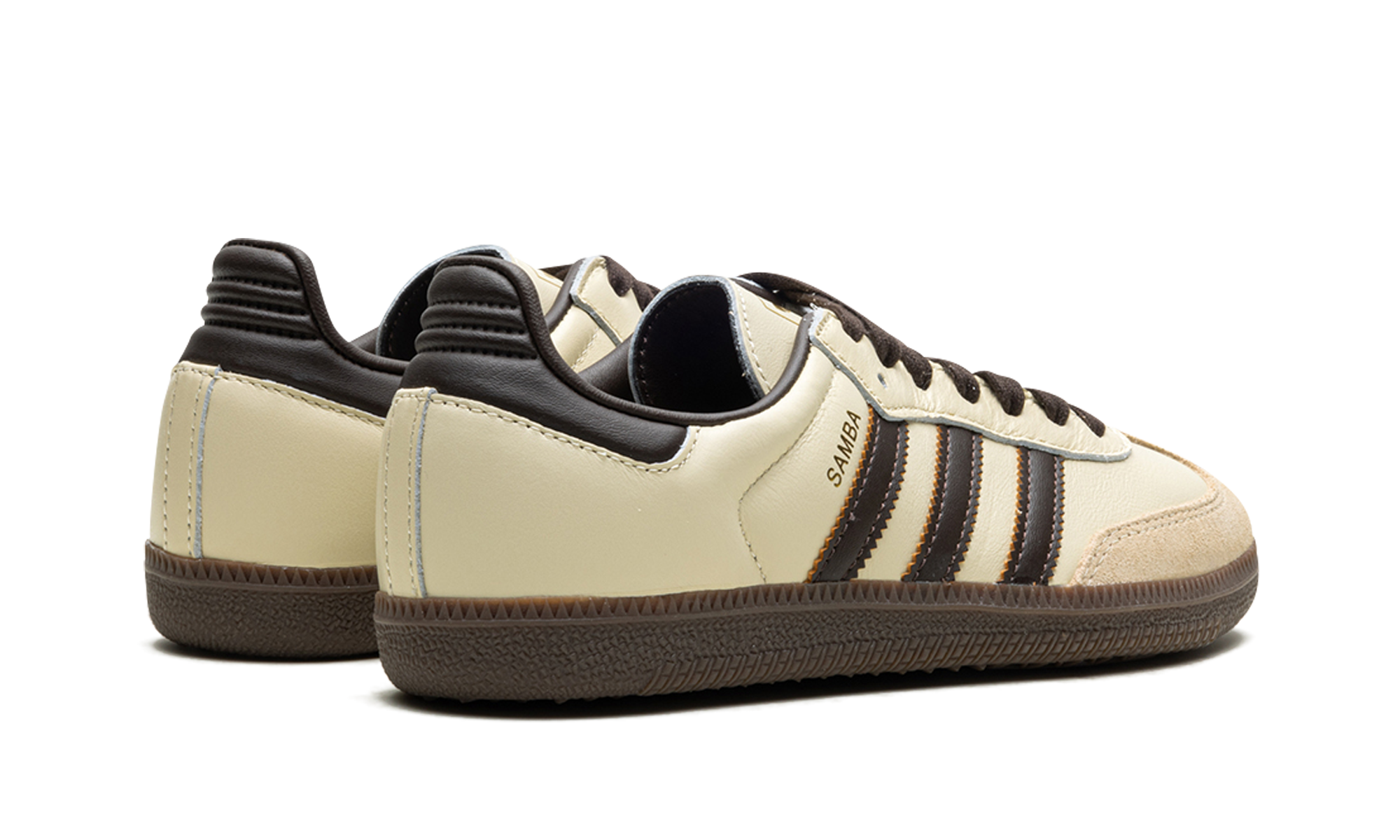 Adidas Samba OG Cream White / Dark Brown JR2660