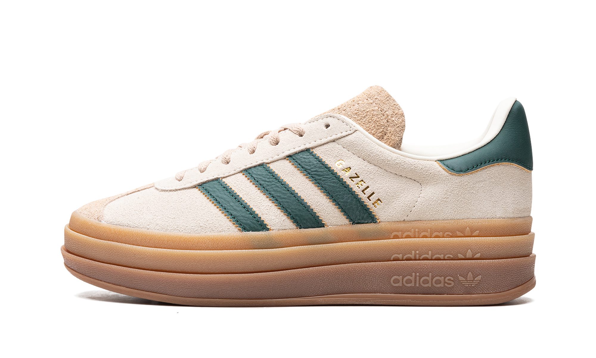 Adidas GAZELLE BOLD WMNS Cream Collegiate Green ID7056
