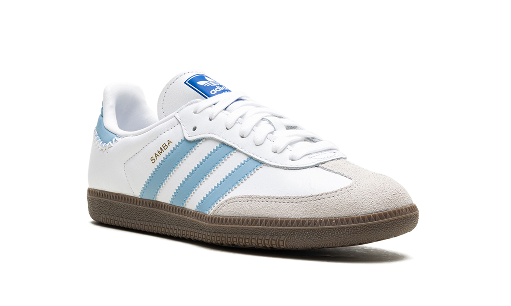 Adidas Samba OG White Sky Blue JI2003