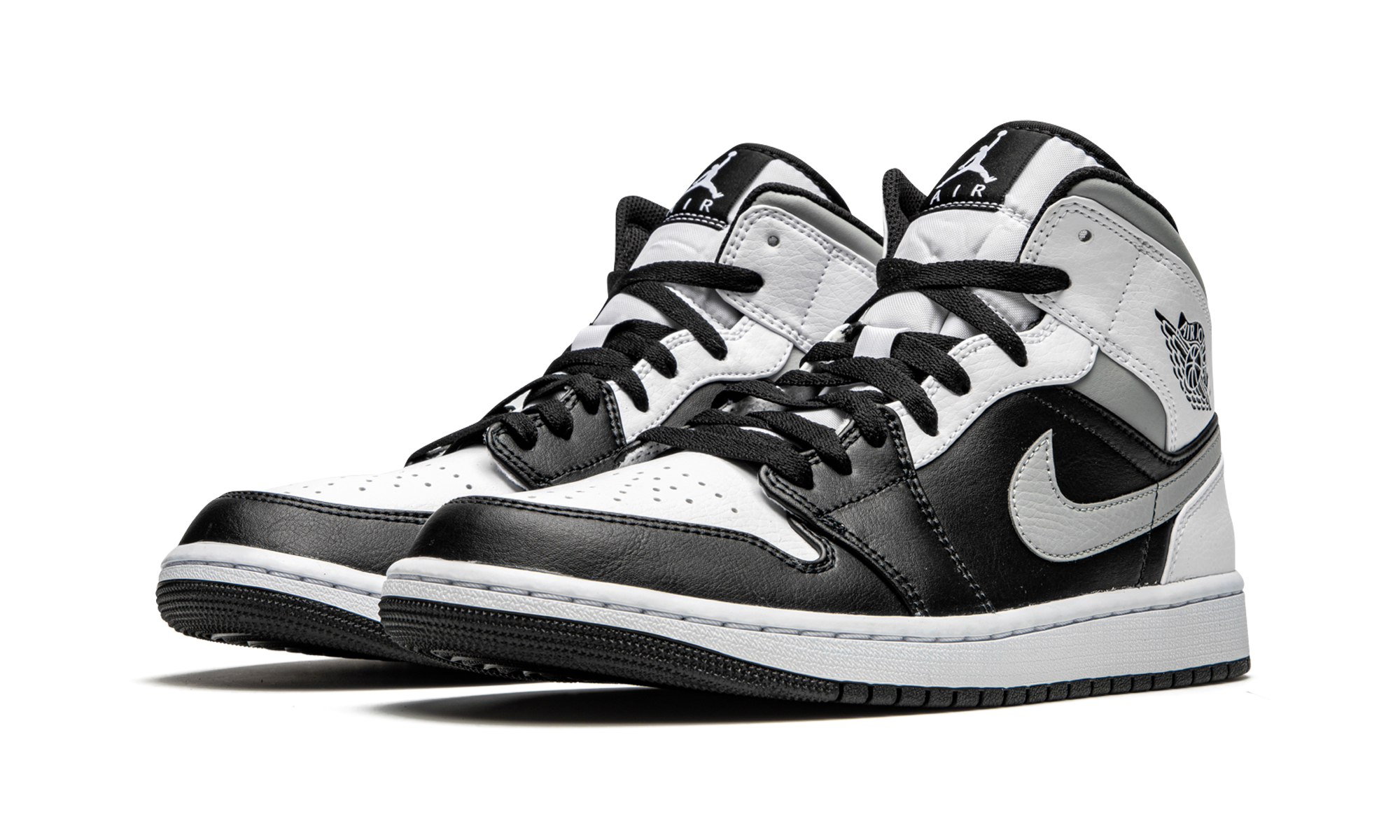 Air Jordan 1 Mid White Shadow 554724 073