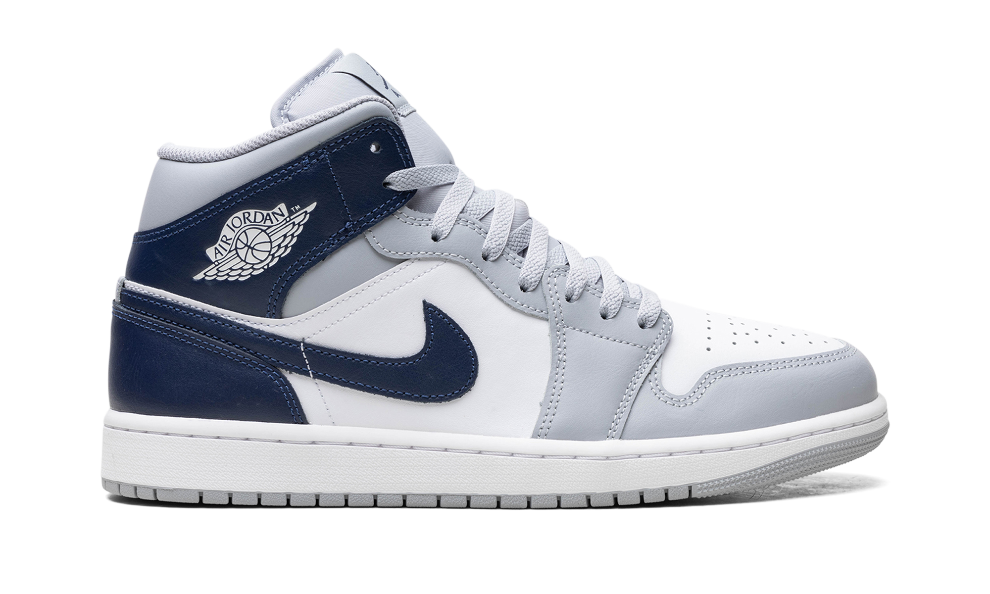 Air Jordan 1 Mid Wolf Grey Midnight Navy DQ8426 104