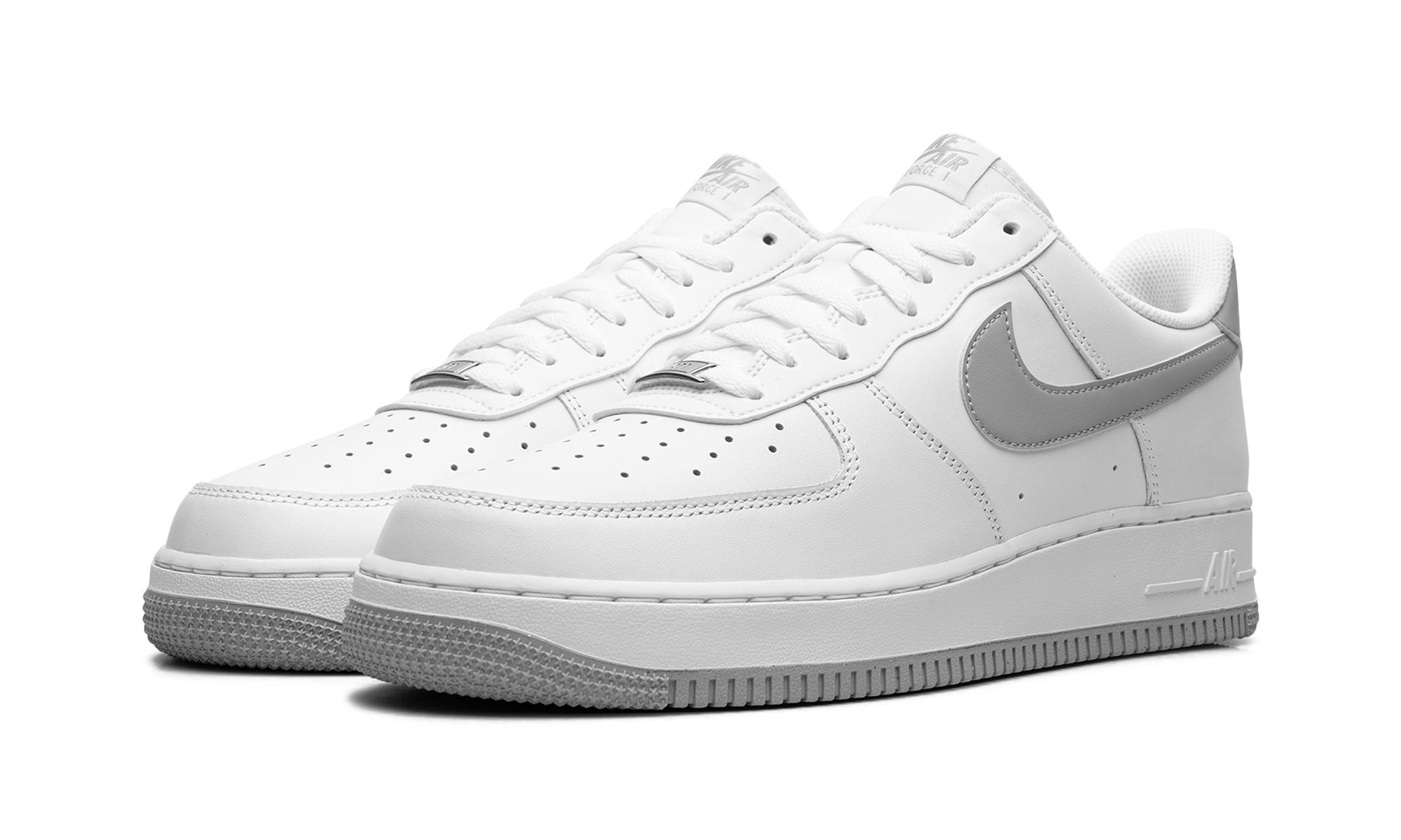 Nike Air Force 1 Low '07 White Light Smoke Grey FJ4146 100