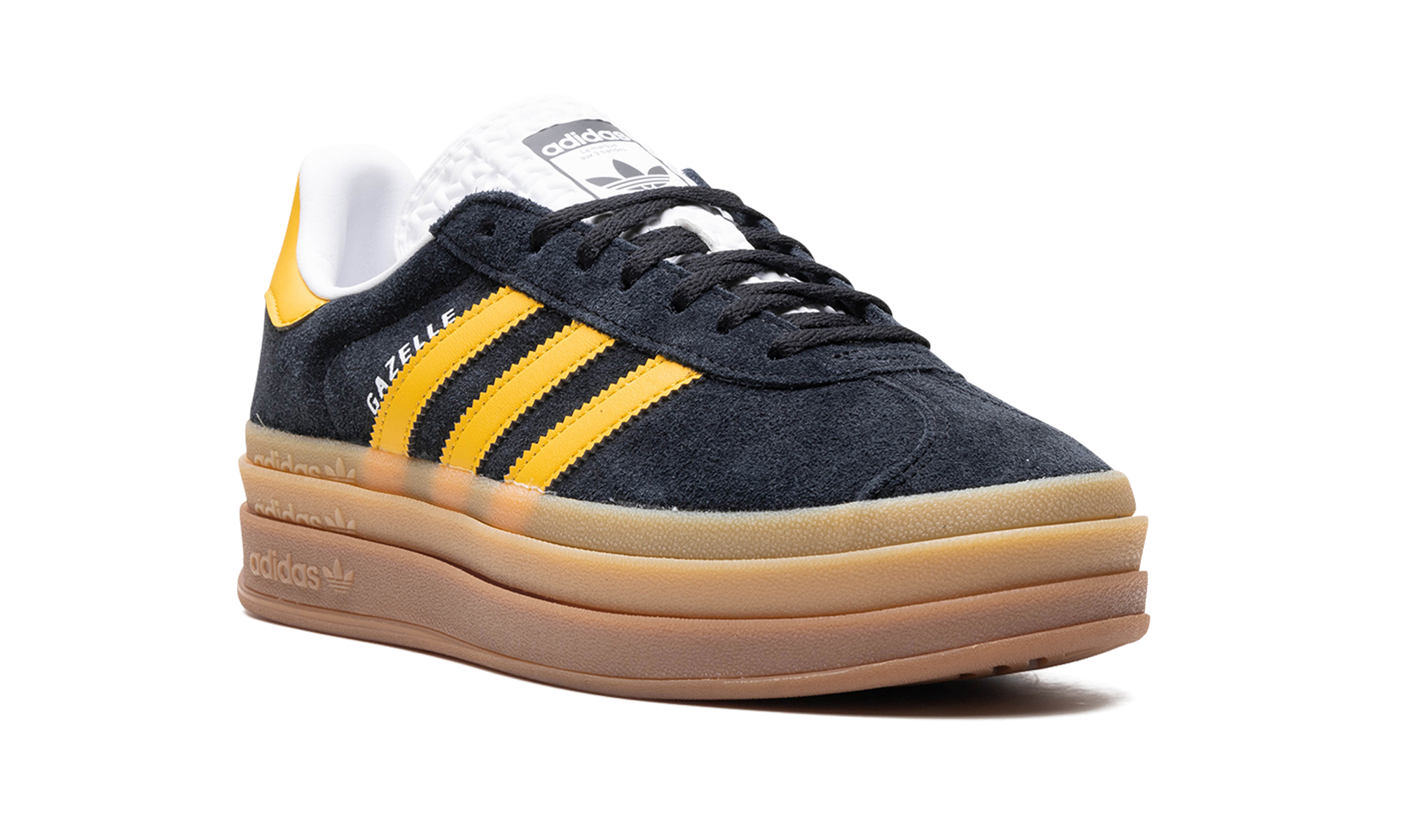 Adidas Gazelle Bold Wmns Black Bold Gold IE0422