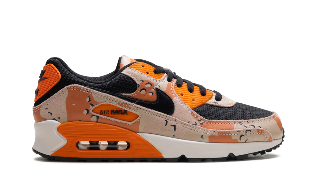 Nike Air Max 90 Premium Bio Beige / Safety Orange / Phantom / Black IF1721 201