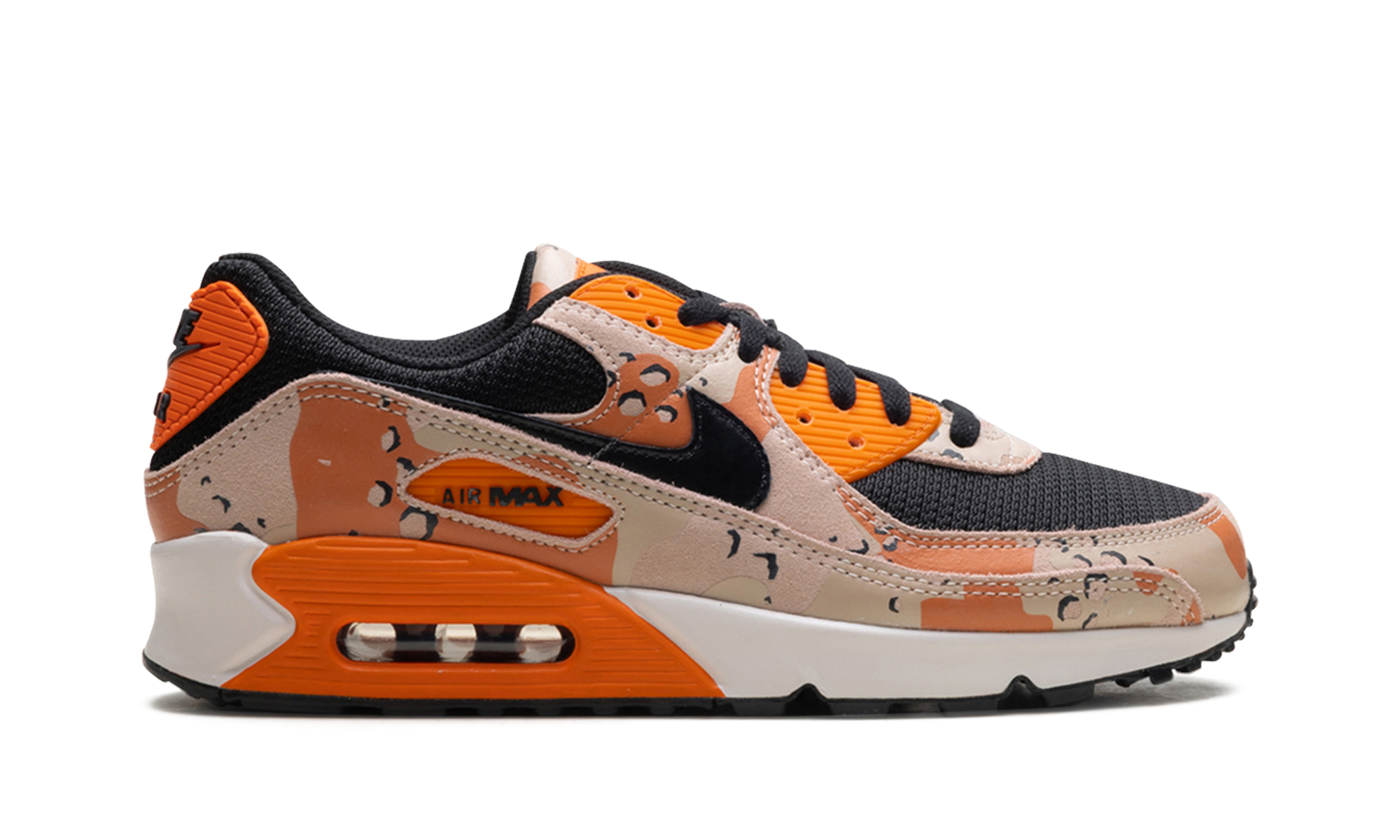 Nike Air Max 90 Premium Bio Beige / Safety Orange / Phantom / Black IF1721 201