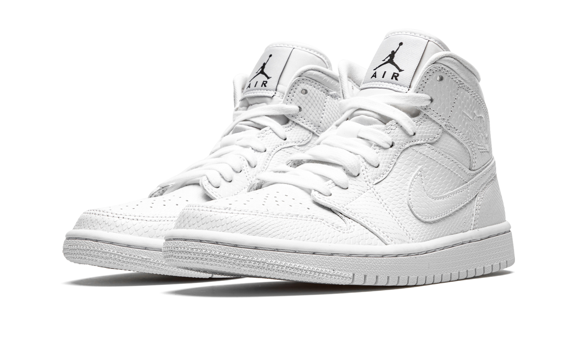 AIR JORDAN 1 MID WMNS White Snakeskin BQ6472 110