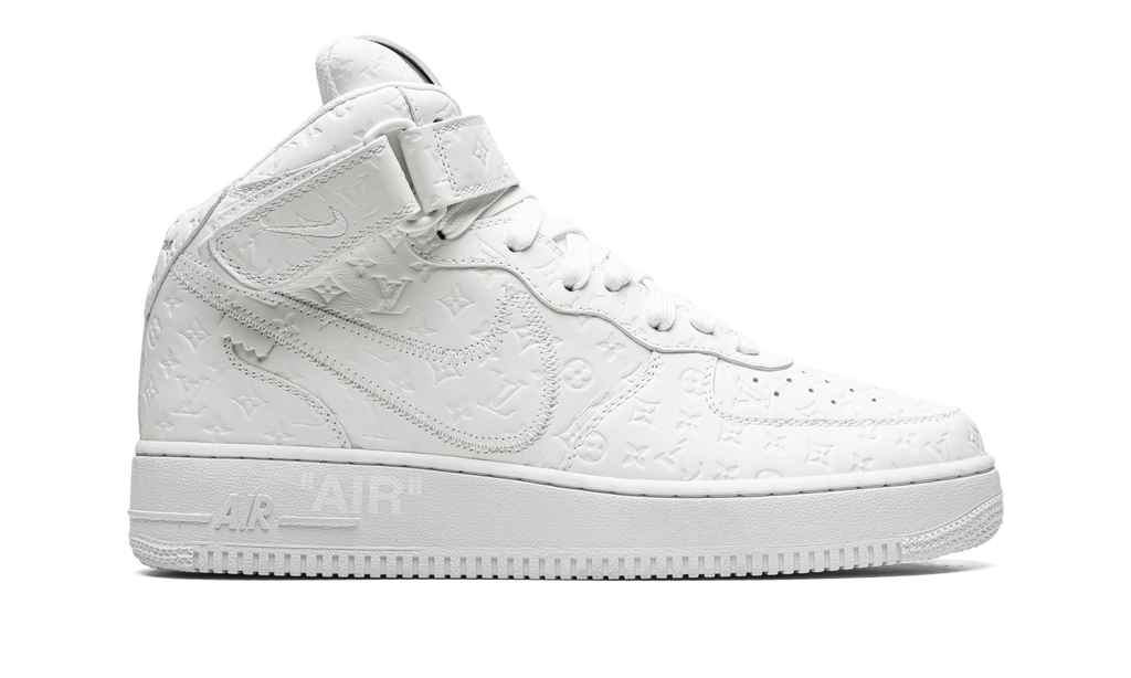 Nike Louis Vuitton Air Force 1 Mid Virgil Abloh - White/White 1A9V90