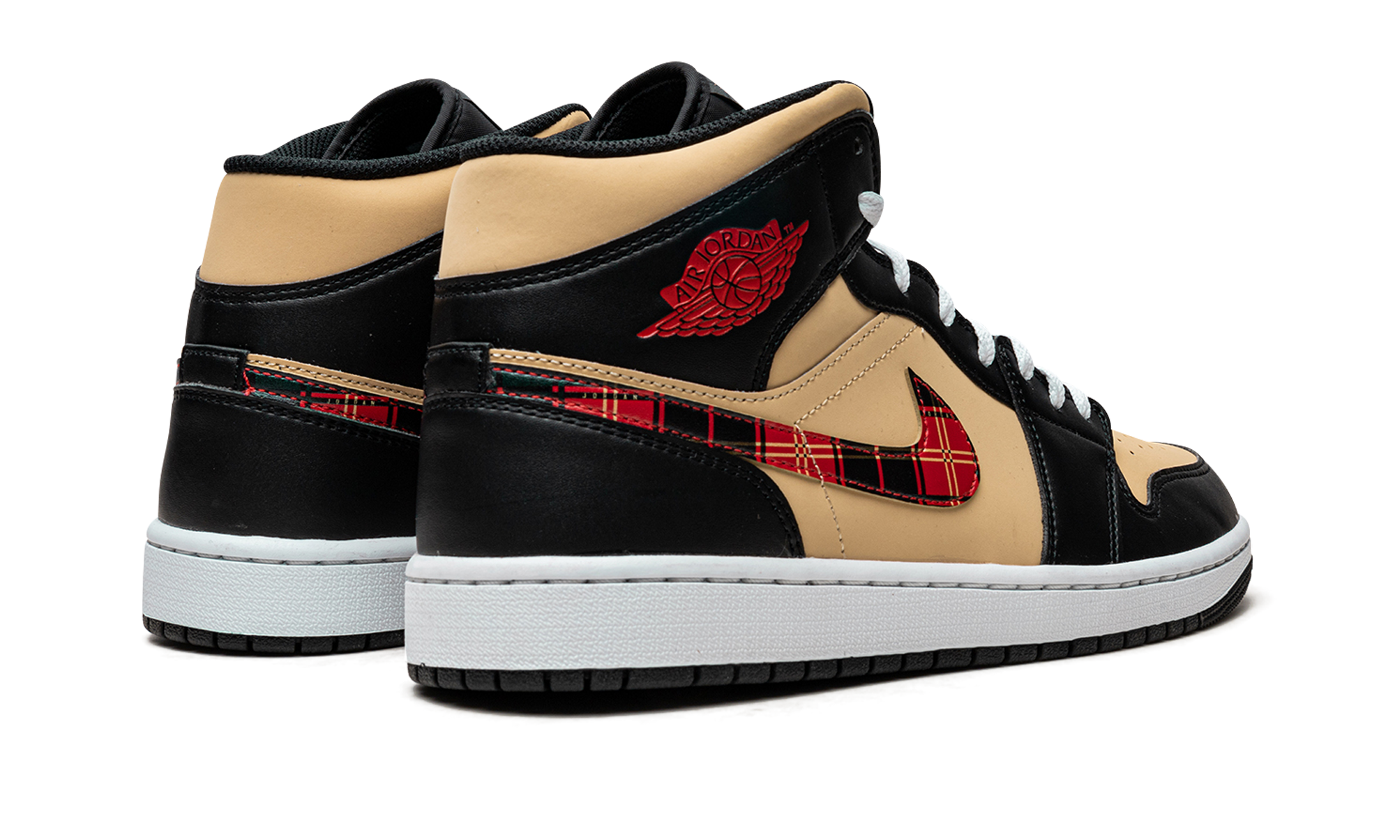 Air Jordan 1 Mid SE Tartan Swoosh DZ5329 001
