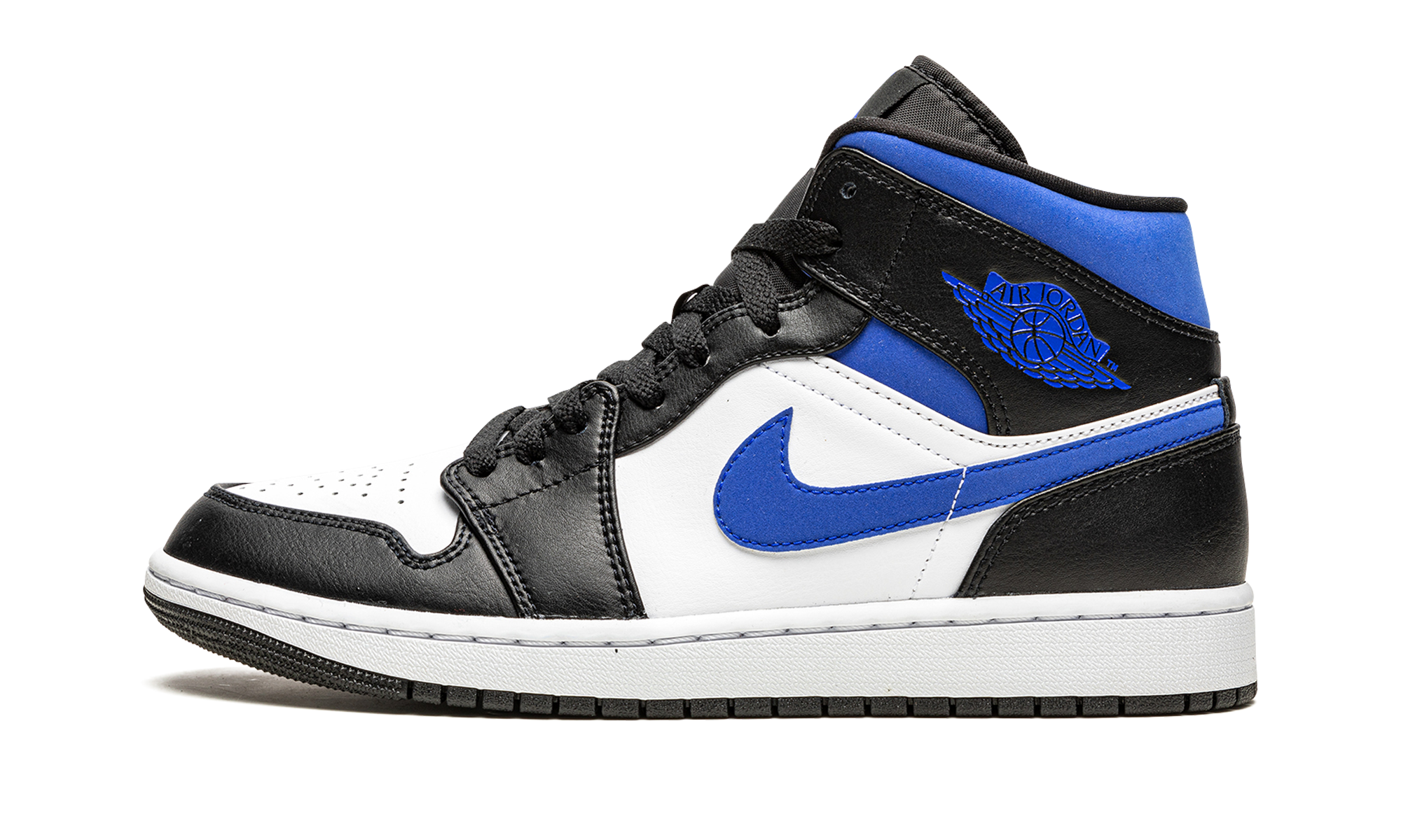 Air Jordan 1 Mid Racer Blue / Black / White 554724 140