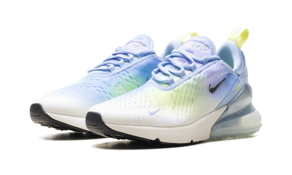 Nike Air Max 270 WMNS Aluminum Hydrangeas Light Lemon Twist Metallic Silver IB7937 468