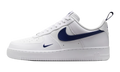 Nike Air Force 1 Low '07 LV8 Carbon Fiber Swoosh White Midnight Navy IR5599 100