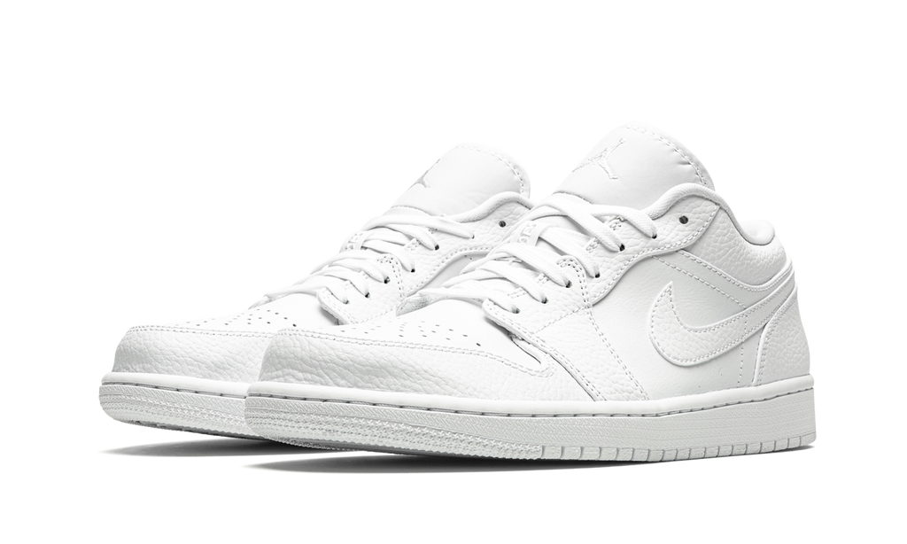 Air Jordan 1 Low Triple White 553558 130