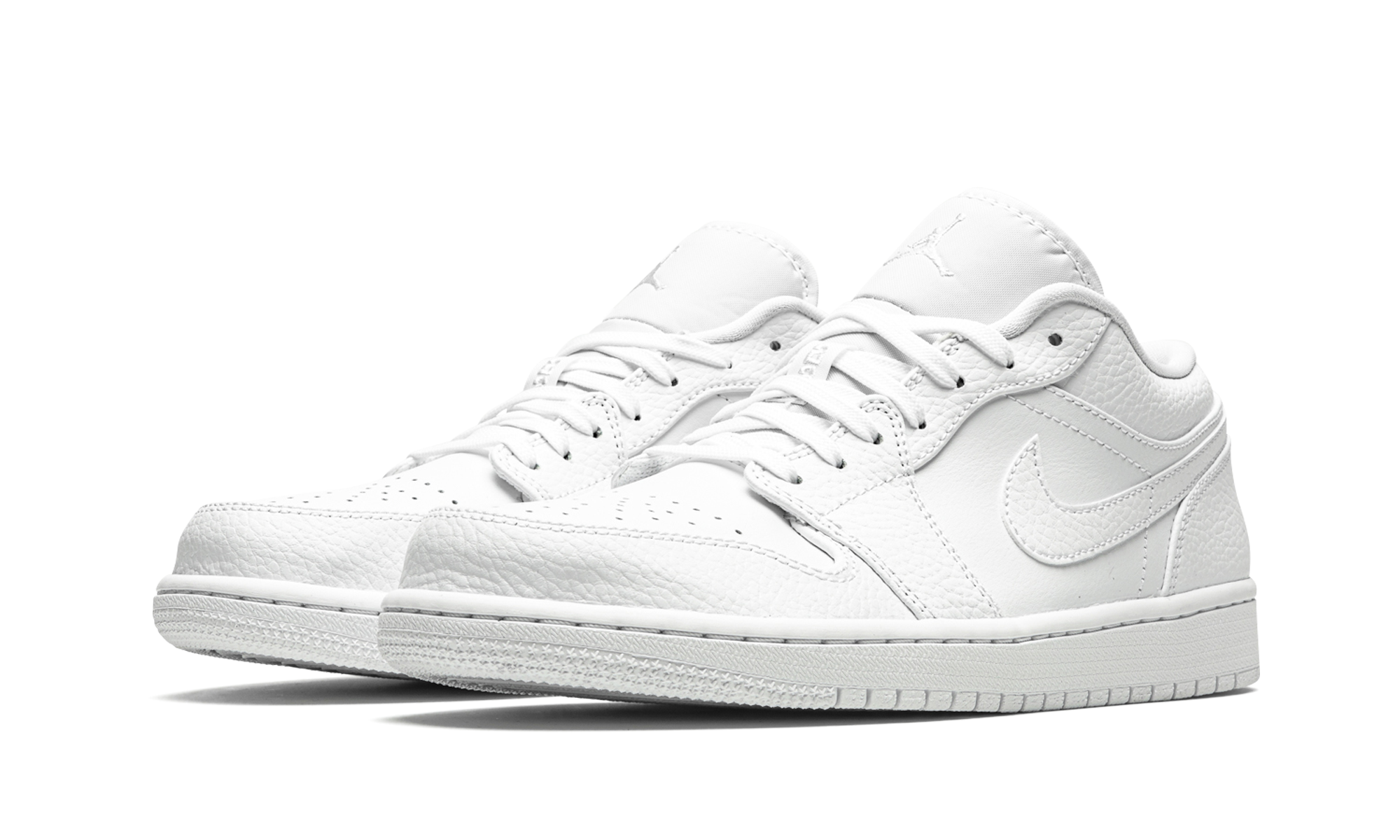 Air Jordan 1 Low Triple White 553558 130