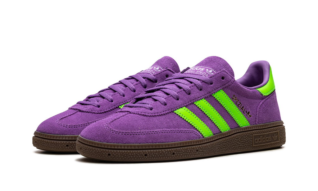 Adidas Handball Spezial Elastic WMNS Active Purple Solar Green JS0251