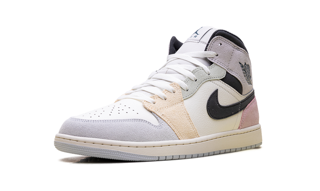 Air Jordan 1 Mid Sail / Anthracite-Jade Aura-Iced Jade IB7110 100