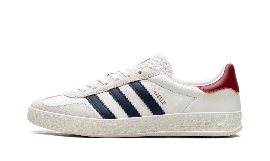 Adidas Gucci Gazelle White/Red 707847 UTT10 9060