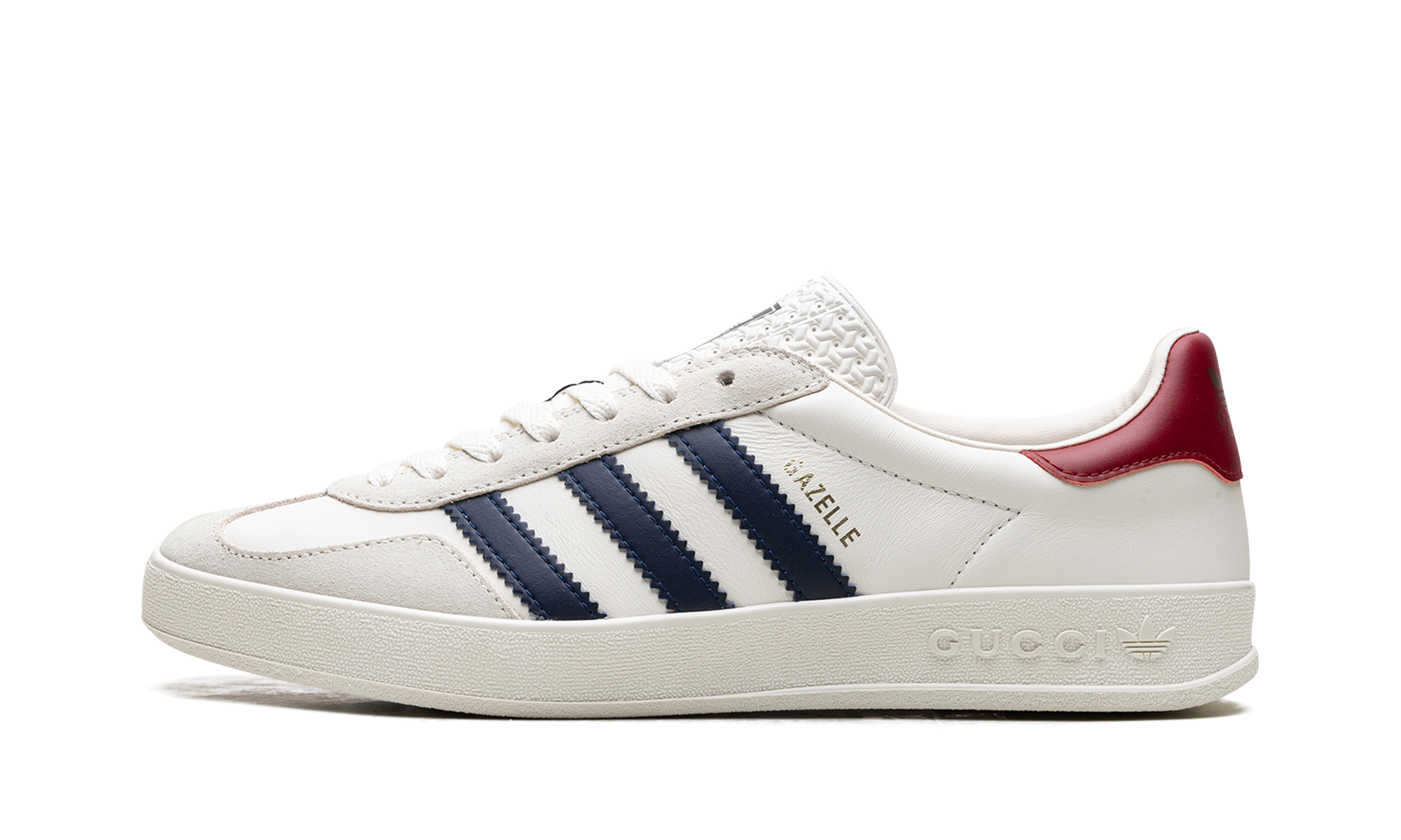 Adidas Gucci Gazelle White/Red 707847 UTT10 9060