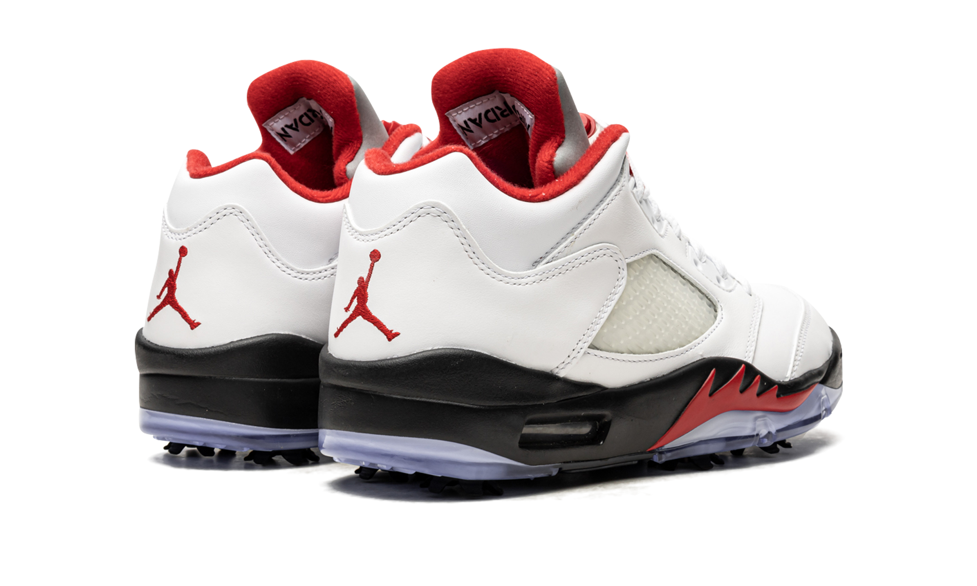 Air Jordan 5 Low Golf Fire Red - Silver Tongue CU4523 100