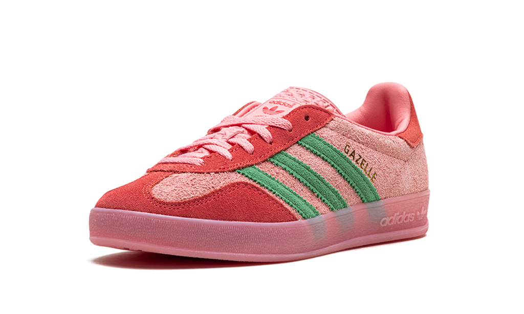 Adidas Gazelle Indoor WMNS Semi Pink Spark Preloved Scarlet IG6782
