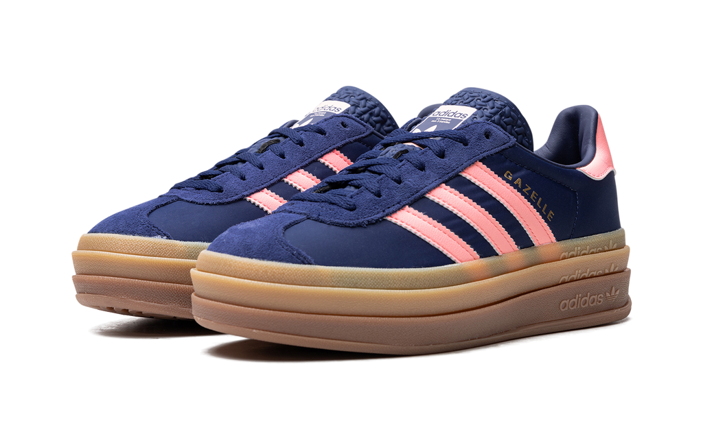 Adidas Gazelle Bold WMNS Dark Blue Pink Spark IG4390