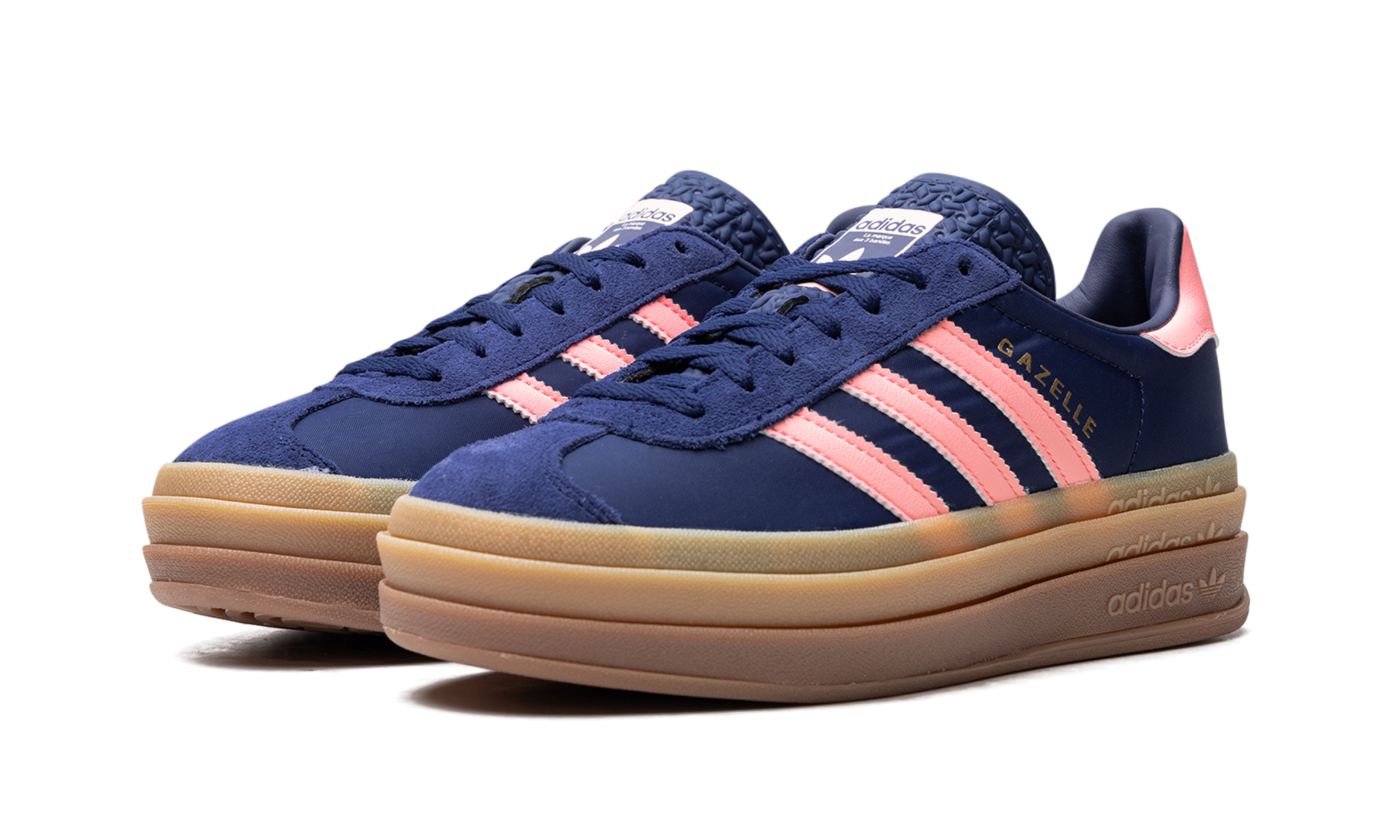 Adidas Gazelle Bold WMNS Dark Blue Pink Spark IG4390