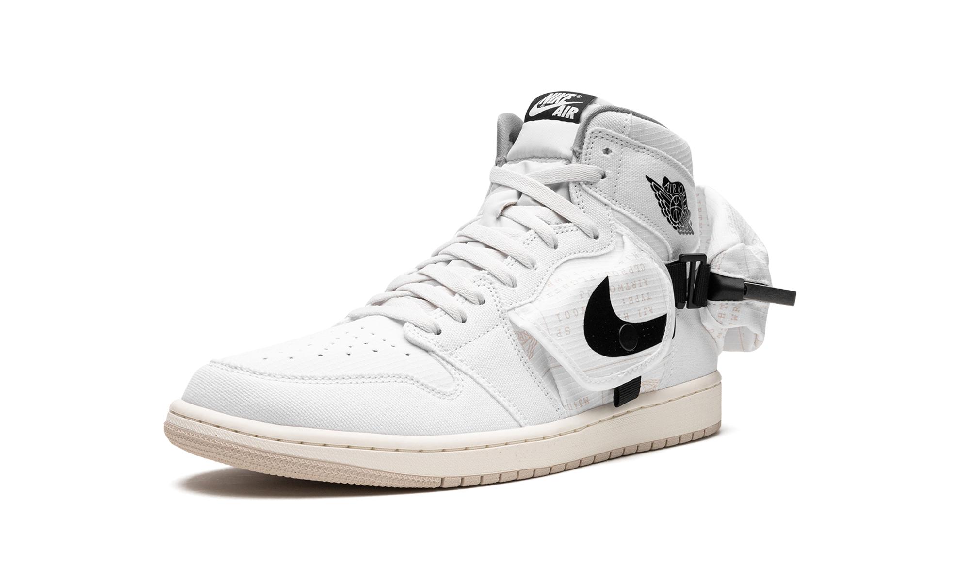 Air Jordan 1 Utility WHITE BLACK DO8727 100