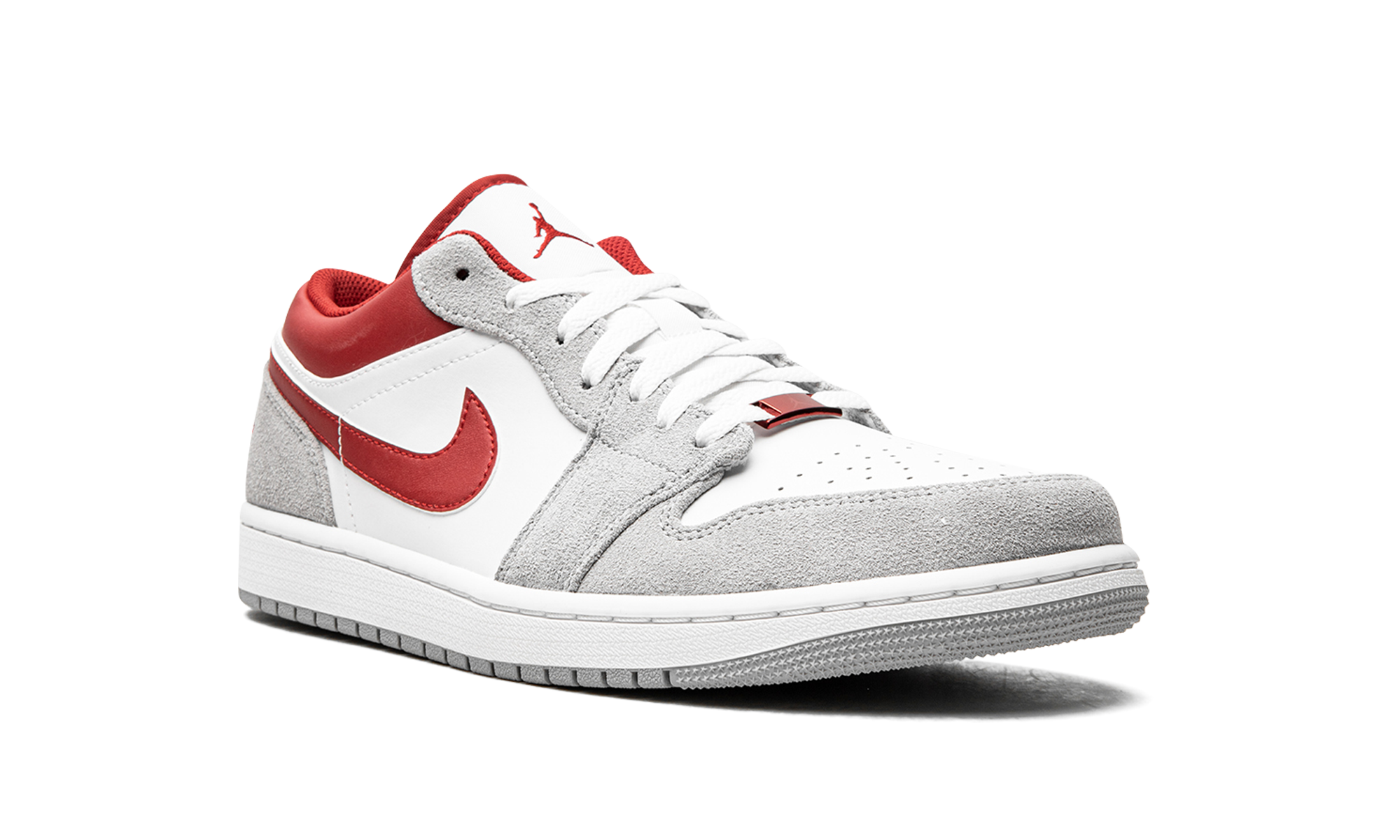 Air Jordan 1 Low SE White / Grey / Red DC6991 016