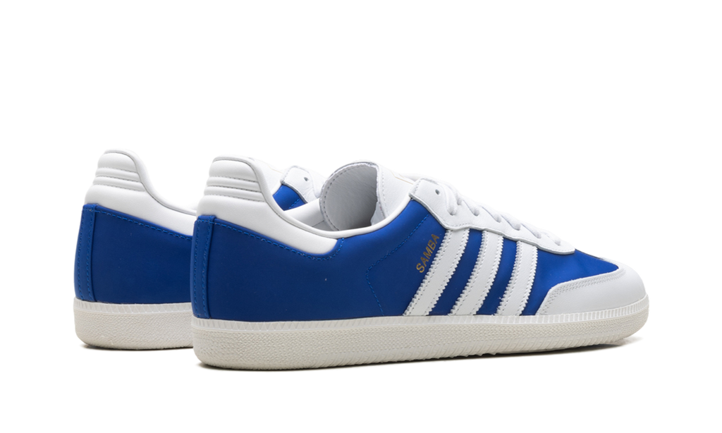 Adidas Samba OG Crystal White Royal Blue JI3203