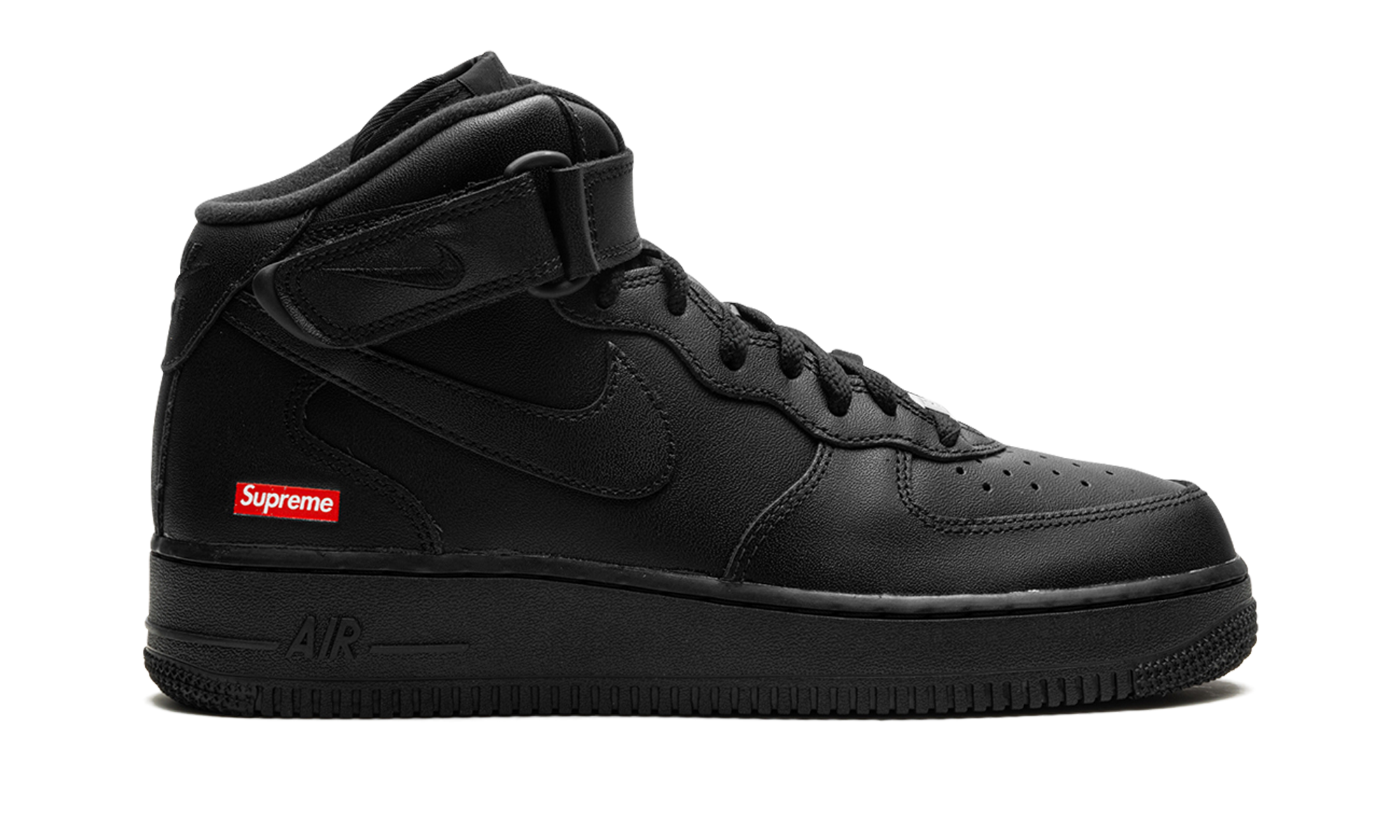 Nike Air Force 1 Mid Supreme - Mini Box Logo Black FZ8784 001