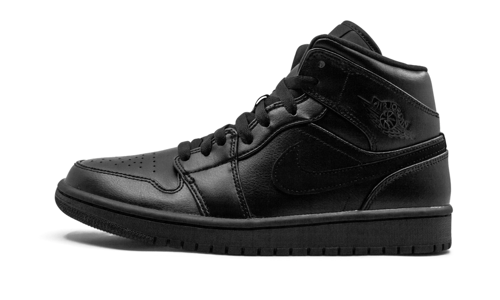 Air Jordan 1 Mid Triple black 554724 090
